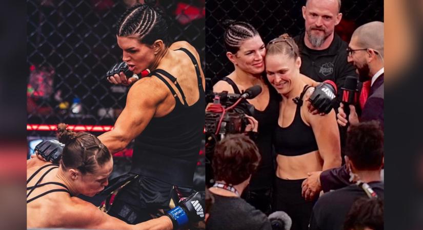 'Nehéz a szívem' – Gina Carano először szólalt meg a Ronda Rousey elleni, 17 másodperces veresége után