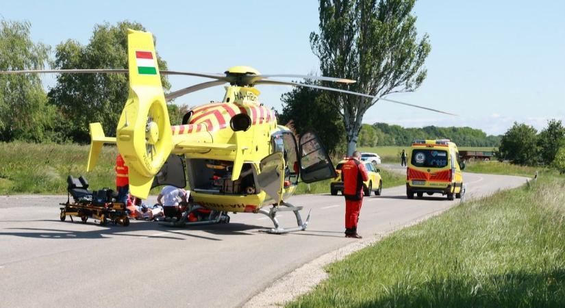 Szolgálat közben lett rosszul a mentőtiszt, helikopterrel siettek segítségére a bajtársai – VIDEÓ!