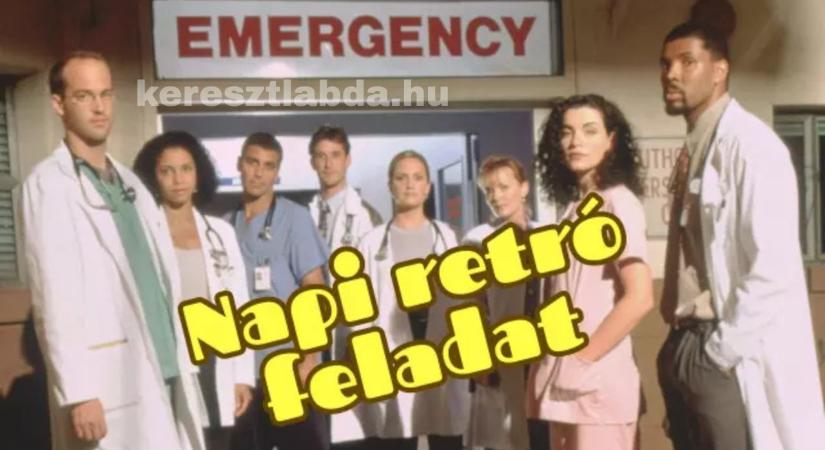 Napi retró feladat: Ross doktort ez a sorozat robbantotta be, te is képernyő előtt ragadtál?