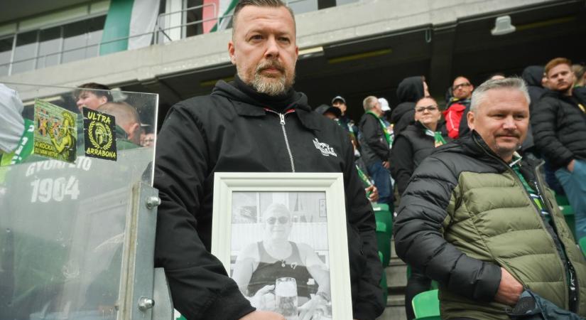 Az ETO volt vezérszurkolójának megható története - A kép, amely egyet jelent győri zöld-fehérekkel