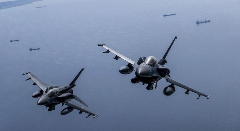 Példátlan katonai incidens történt: NATO-vadászgépek lőtték le ukrán drónt az uniós ország légterében – riadót rendeltek el, a házaikba parancsolták a lakosságot