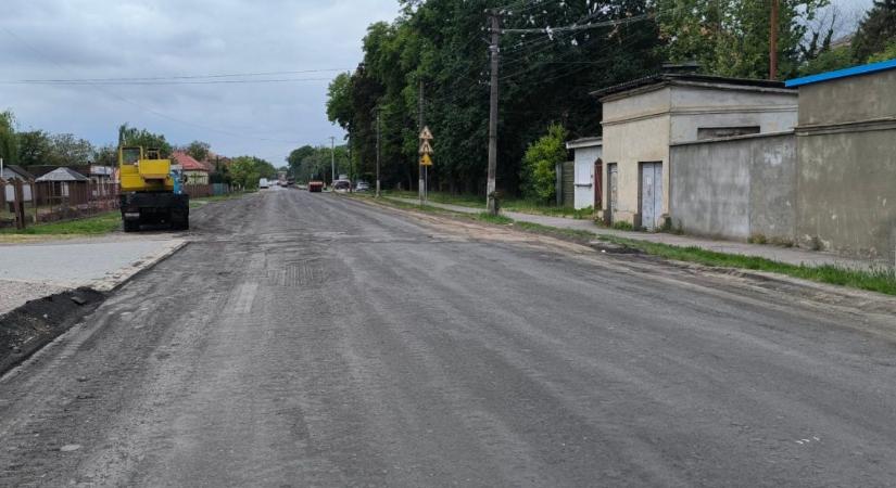 Útfelújítás kezdődött Beregszászban