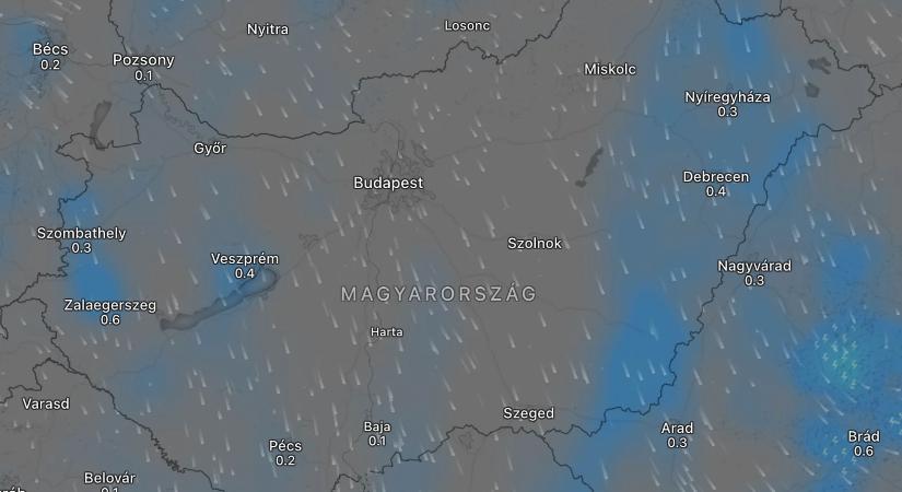 Szerdai időjárás: Már látjuk, lesz-e eső és zivatar