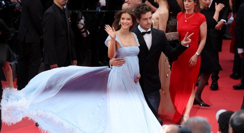 Palvin Barbi meseszép ruhákban pózolt kismamaként Cannes-ban - fotók