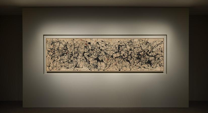 55 milliárd 874,7 millió forintnyi dollárért kelt el egy Jackson Pollock-kép