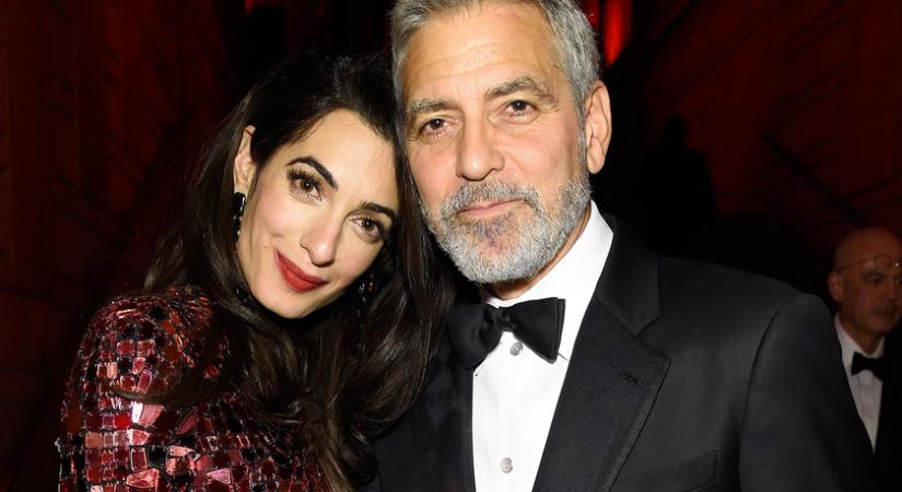 Amal Clooney ezt ki nem állhatta férje külsejében: a színész maga vallotta be