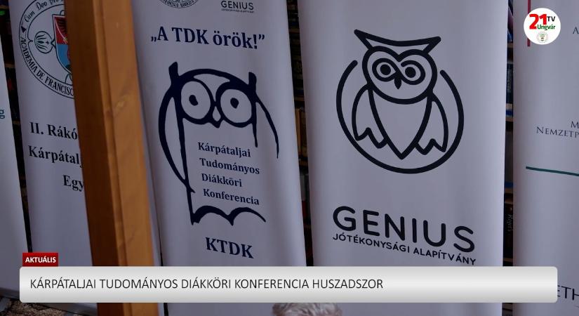 Aktuális (2026.05.19) - Kárpátaljai Tudományos Diákköri Konferencia huszadszor (videó)