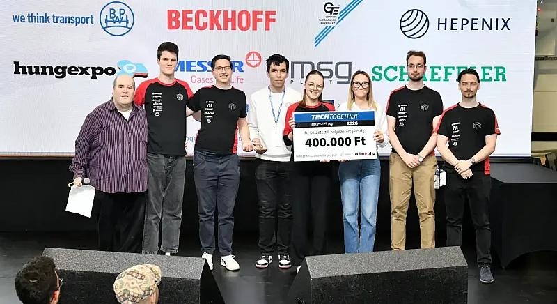 A BME Formula Racing Team vitte az aranyat a 2026-os Techtogetherön!