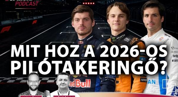 Podcast: Mit hoz a 2026-os pilótakeringő?