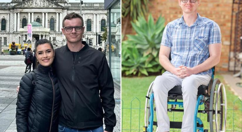 15 perc leforgása alatt lebénult a fiatal férfi: „A kórházban csak napról napra éltem”