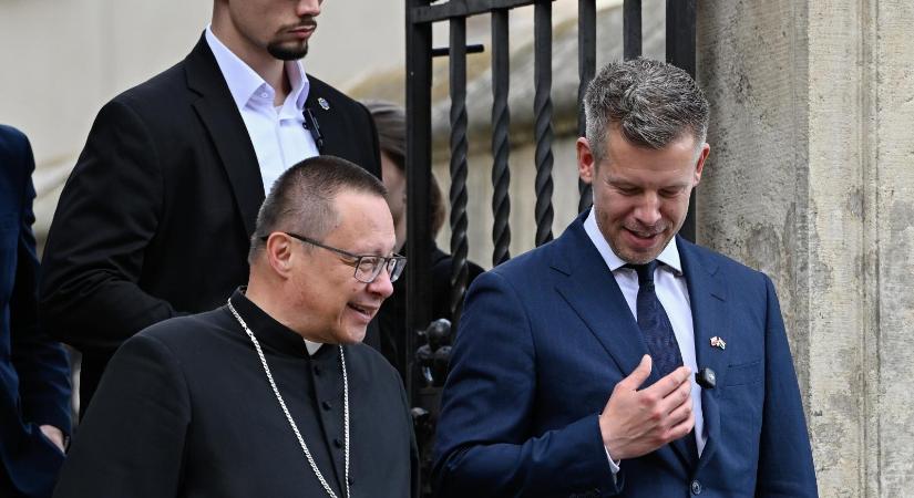 Magyar Péter Krakkóban: Cél a lengyel-magyar barátság és a V4-ek helyreállítása