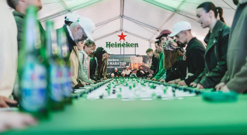 Rekord a Heineken csocsómaratonon