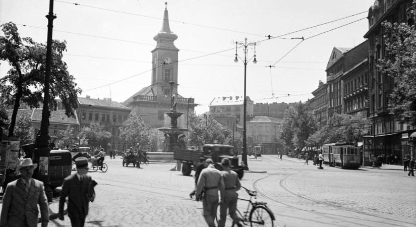 Ilyen volt Budapest 75 éve – rájössz, melyik teret látod a régi fotókon?