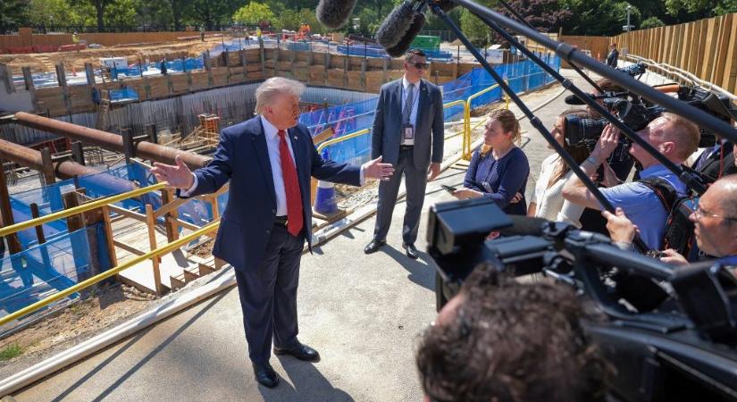 Drónbázis és föld alatti komplexum is épülne Trump báltermében