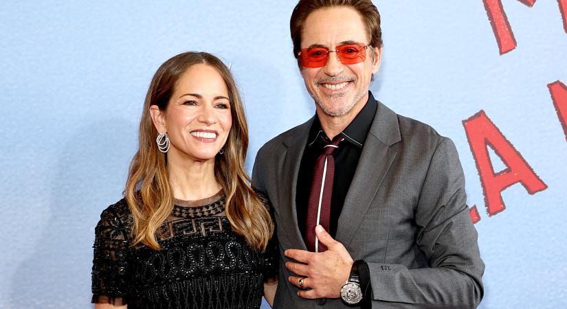 Ő Robert Downey Jr. gyönyörű felesége – a színész büszkén pózolt mellette a vörös szőnyegen