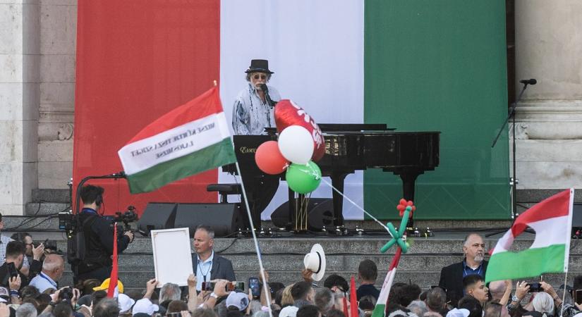 Ezért léphetett fel Magyar Péter beiktatási ünnepségén Presser Gábor