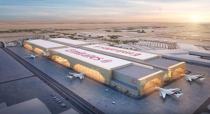 Óriási hangárépítésbe kezdett az Emirates