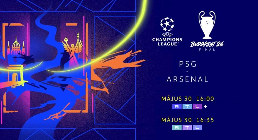 Budapestre figyel a világ: jön a PSG–Arsenal BL-döntő a Puskás Arénából