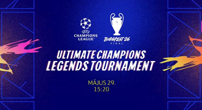 Ultimate Champions Legends Tournament: Figo és Rakitić Budapestre érkezik