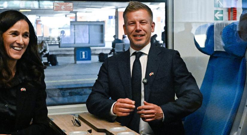 Magyar Péter négyszemközti tárgyalást folytat Donald Tuskkal