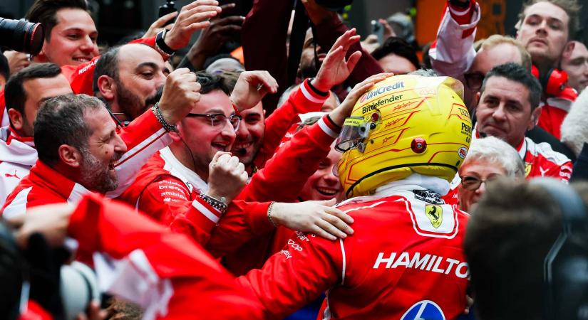 Hamilton: „Igazán harmóniában vagyok” a ferraris változtatások után