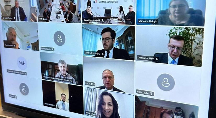 Megkezdődött a tárgyalás Orbán Anita és Andrij Szibiha között: Ukrajna EU-csatlakozása kiemelt téma volt