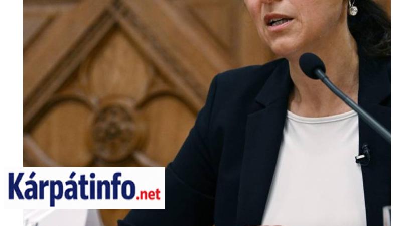 Orbán Anita: megkezdődtek a magyar-ukrán szakértői egyeztetések