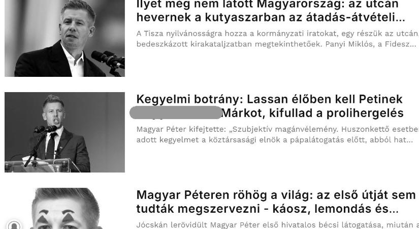 Vessünk egy pillantást Orbán Viktor kedvenc lapjára, hogyan számolt be a kegyelmi ügy fejleményeiről!
