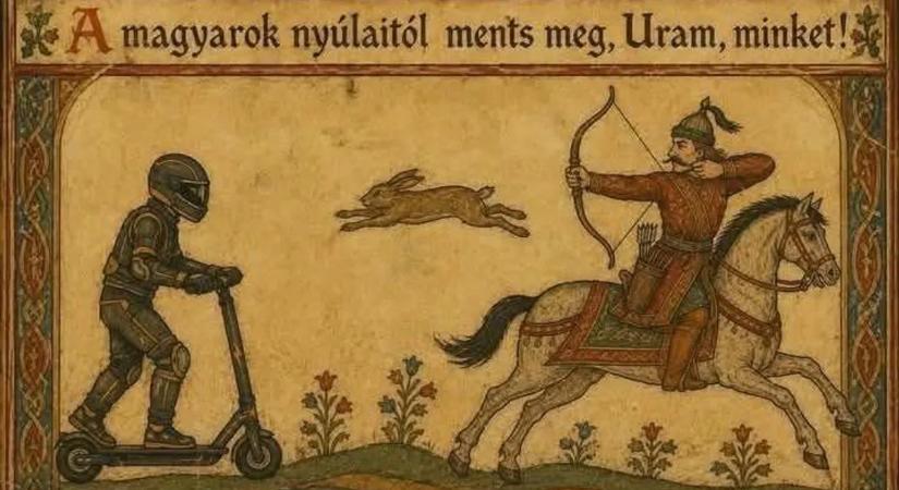 Ezeket a mémeket ne hagyja ki! Nyúl támadt egy rolleresre – képek