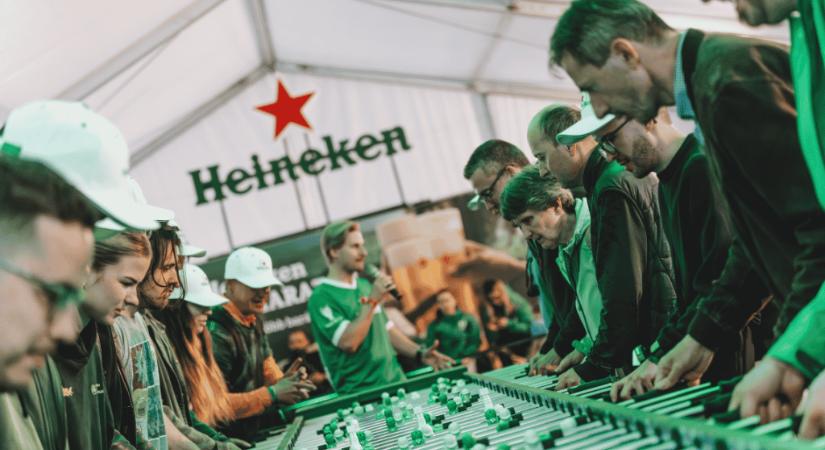 Csocsórekordot állított fel a Heineken