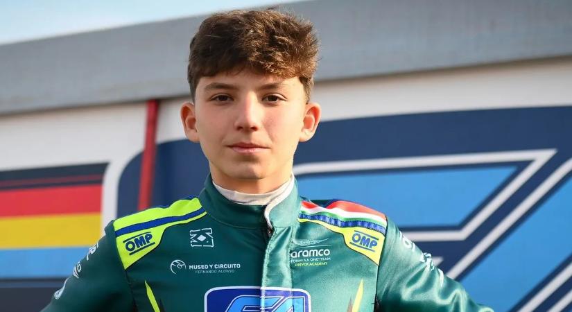 Sokat várnak az Aston Martin Forma-1-es versenyzőakadémiájára került Nagy Rolandtól
