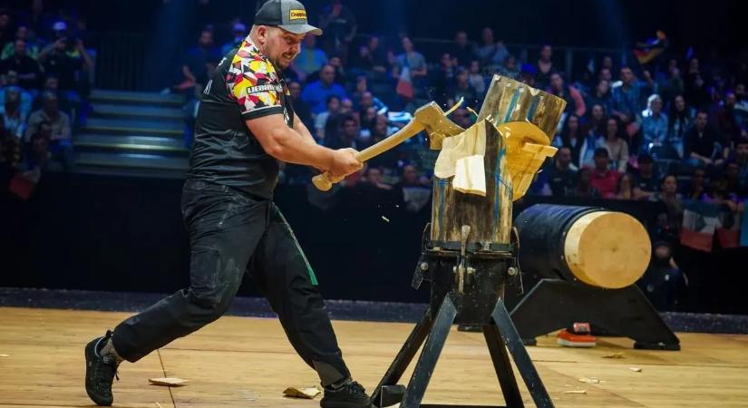 Repülnek a fejszék a Városligetben: hazánkban debütálnak a világ legkeményebb sportfavágói