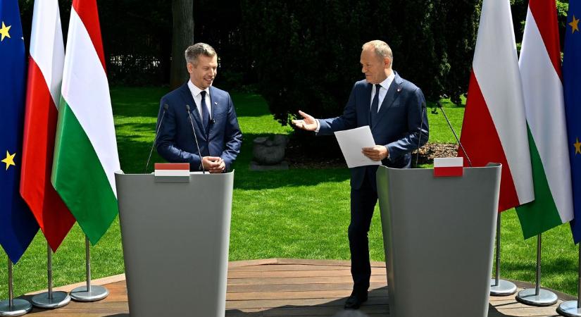 Az első hivatalos miniszterelnöki út: ezek a legfontosabb bejelentések Magyar Péter és Donald Tusk közös sajtótájékoztatójáról
