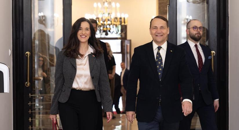 Orbán Anita a lengyel külügyminiszterrel találkozott