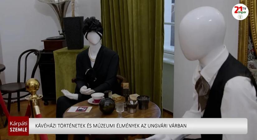 Kávéházi történetek és múzeumi élmények az ungvári várban (videó)