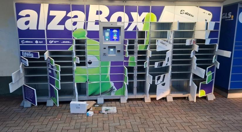 Csomagautomata-fosztogatók csaptak le Borsodban, milliókat zsákmányoltak