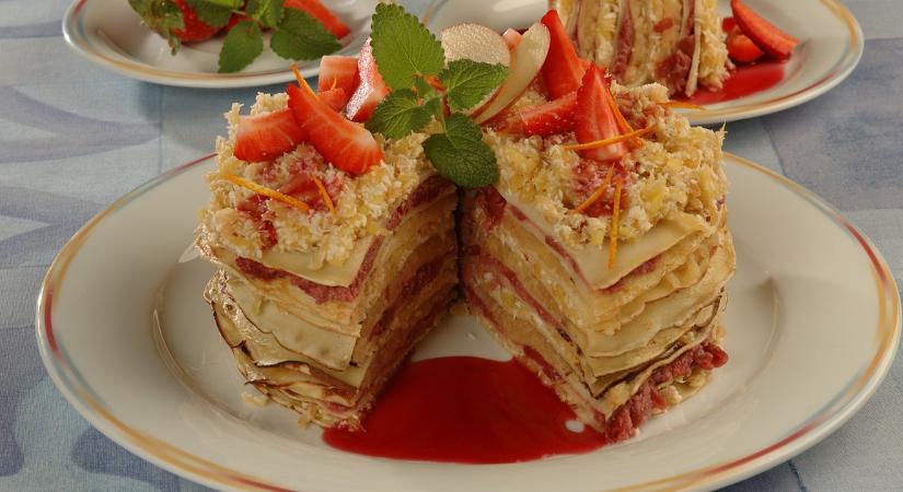 Ez a rakott palacsinta recept biztosan nagy sikert arat