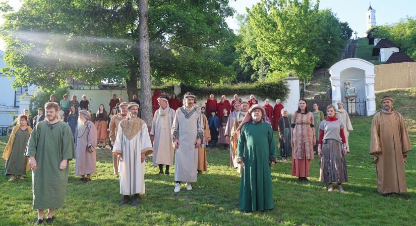 Magyarpolányi passió: készülnek az előadásra (galéria)