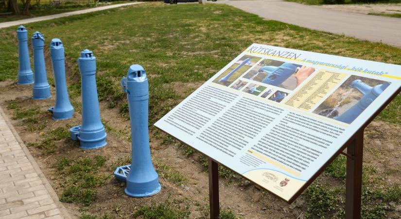 Időutazás Túrkevén – a kolerajárványoktól a retro közkutakig vezet ez a különleges park
