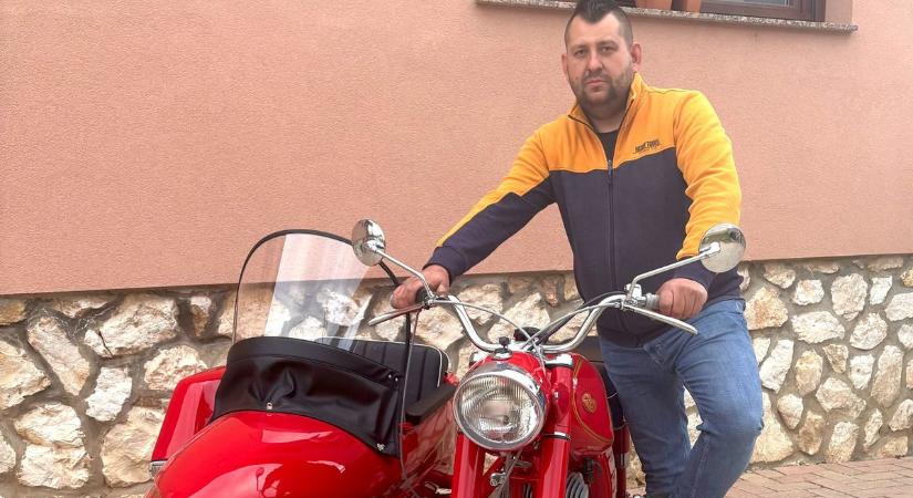 Csoda a sufniból: roncsból épített újjá legendás Pannóniát az ugodi motordoki  fotók