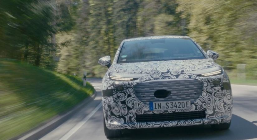 Gyári videón a legújabb Audi