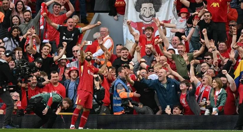 Szem nem marad szárazon, Szalah Liverpoolban búcsúzkodik  fotók