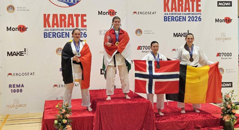Európa-bajnoki címet szerzett a Nyíregyházi Egyetem hallgatója