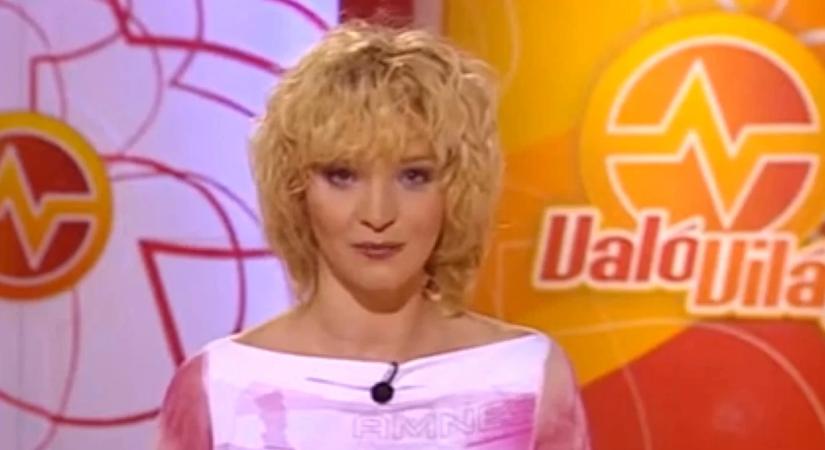 Időutazás: így köszöntötte a 27 éves Lilu a tévénézőket