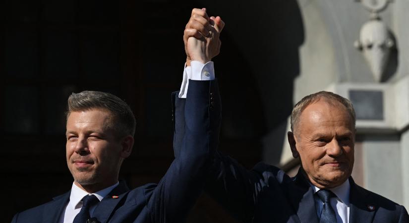 Tusk Magyar Péternek: „Minden, ami jó, Budapesten indult újra”