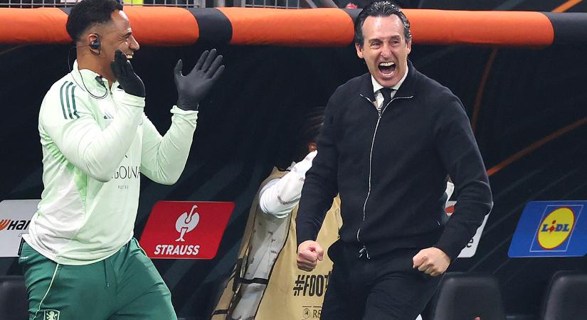 Ha Európa-liga, akkor Unai Emery: az Aston Villával is megnyerte a sorozatot a spanyol tréner