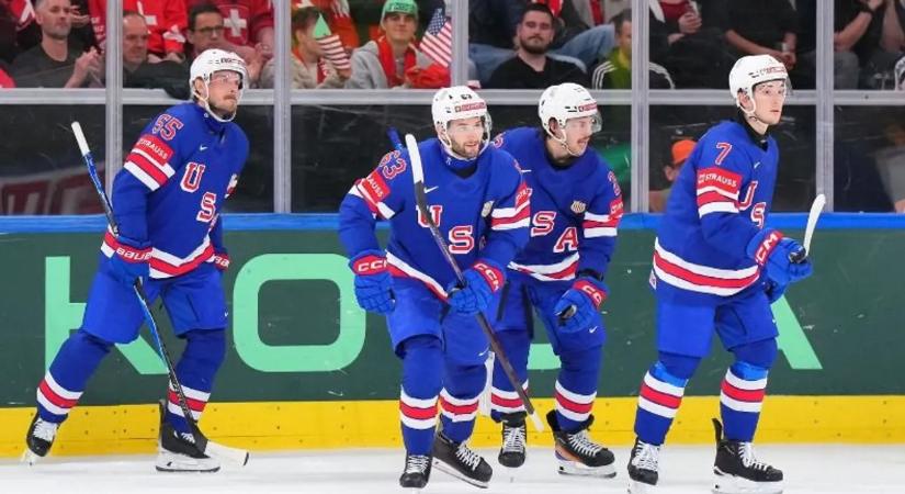 Jégkorong-vb: az amerikaiak szétlövés után nyertek a németek ellen a mieink csoportjában