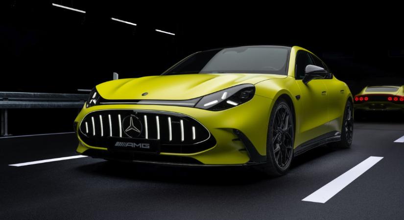 Elektromosan is dögös az AMG GT
