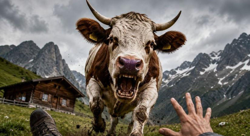 Tehénpara a civilizáció romjain
