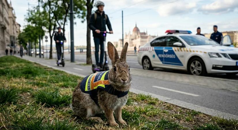 Új „kollégát” mutatott be a BRFK, elszabadultak a kommentek